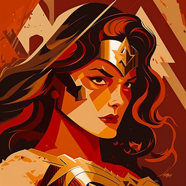 wonder-woman-art-style-of-tom-whalen