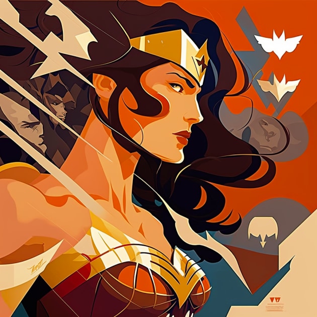 wonder-woman-art-style-of-tom-whalen