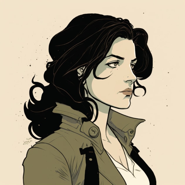 yennefer-art-style-of-adrian-tomine