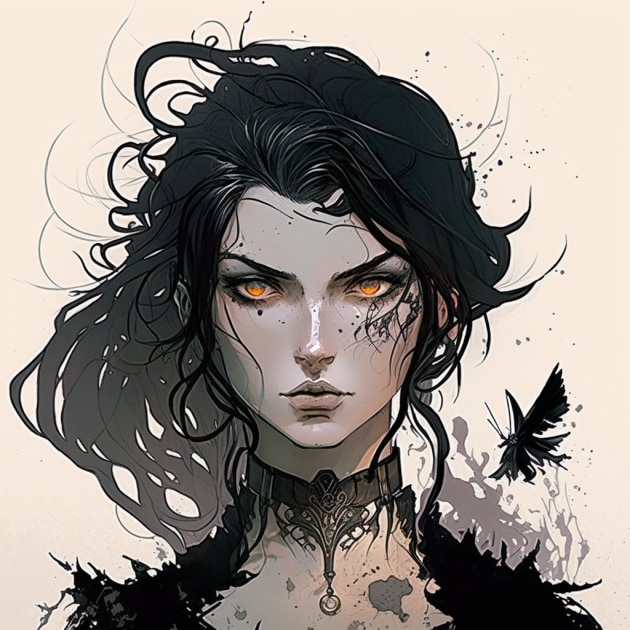 yennefer-art-style-of-aiartes