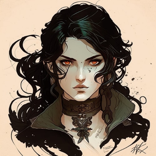 yennefer-art-style-of-aiartes