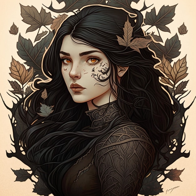 yennefer-art-style-of-audrey-kawasaki