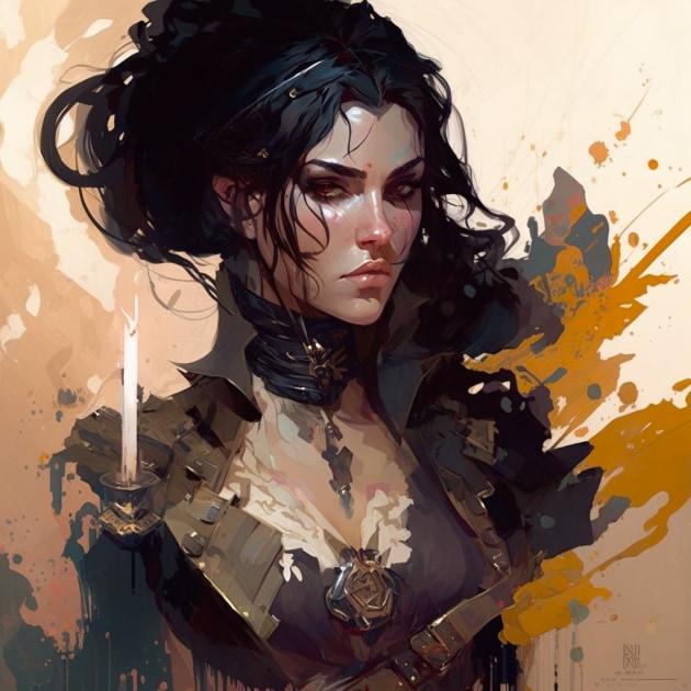 yennefer-art-style-of-greg-tocchini