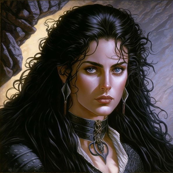 yennefer-art-style-of-larry-elmore