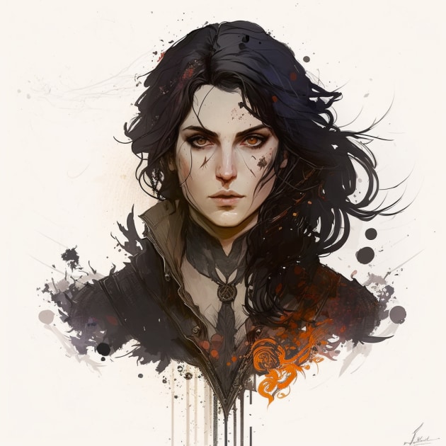 yennefer-art-style-of-masaaki-sasamoto