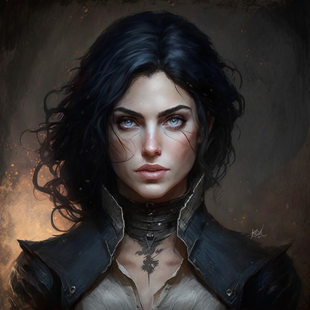 yennefer-art-style-of-bill-carman