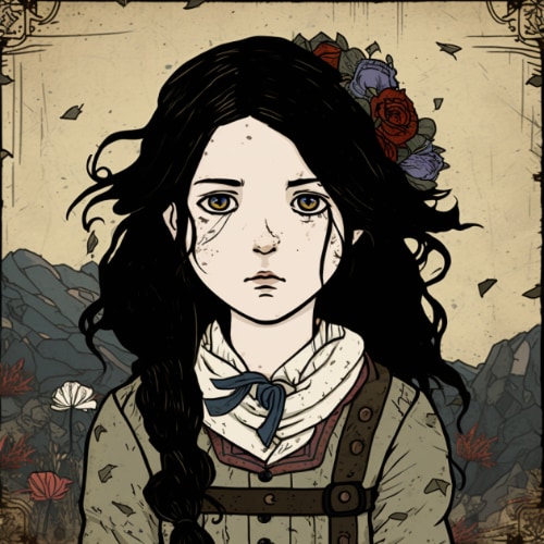 yennefer-art-style-of-henry-darger