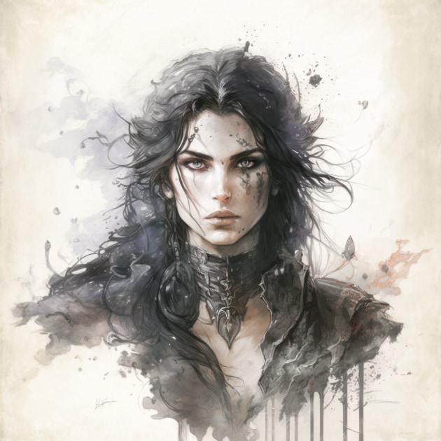 yennefer-art-style-of-luis-royo