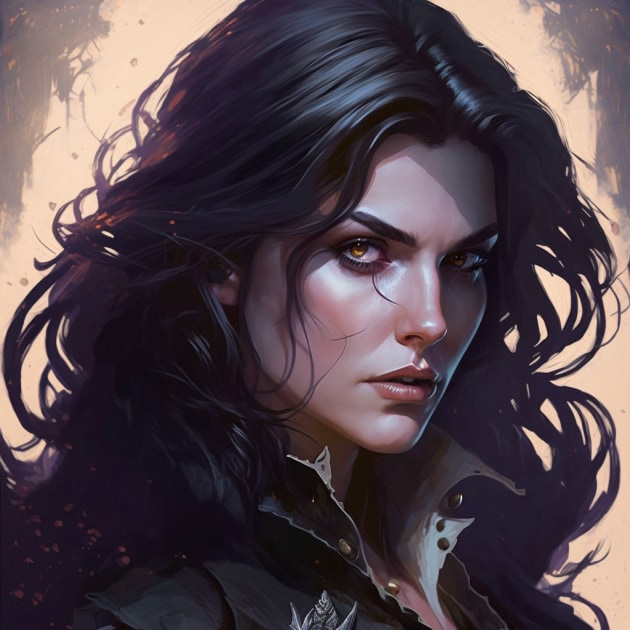 yennefer-art-style-of-steve-rude