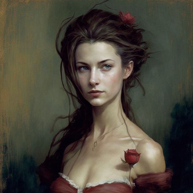 aerith-gainsborough-art-style-of-bill-carman