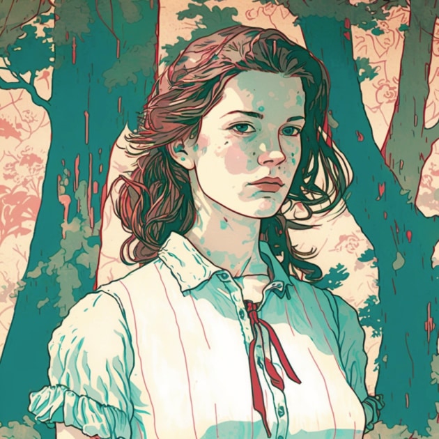 aerith-gainsborough-art-style-of-hope-gangloff