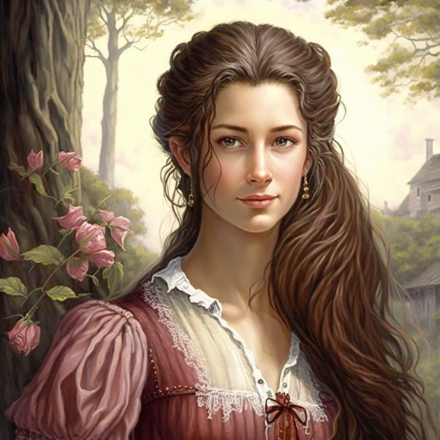 aerith-gainsborough-art-style-of-larry-elmore