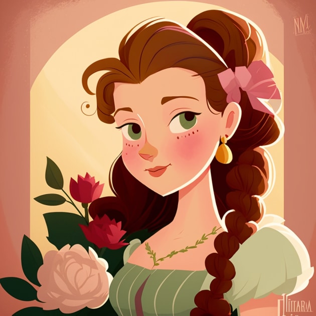 aerith-gainsborough-art-style-of-mary-blair