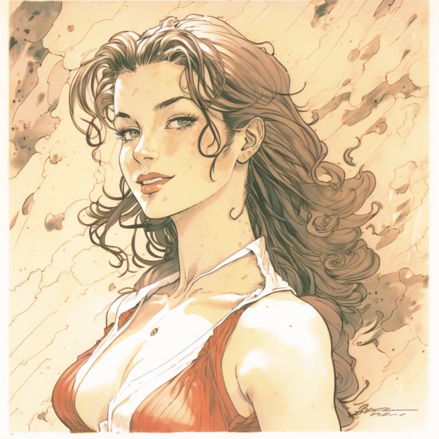 aerith-gainsborough-art-style-of-milo-manara