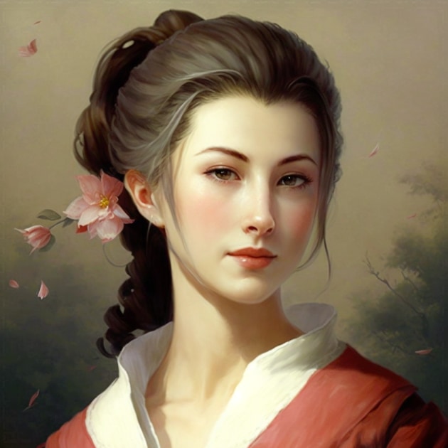 aerith-gainsborough-art-style-of-ohara-koson