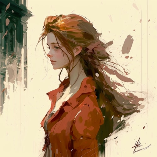 aerith-gainsborough-art-style-of-pascal-campion