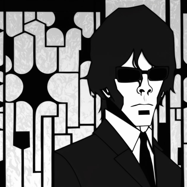 agent-smith-art-style-of-aubrey-beardsley