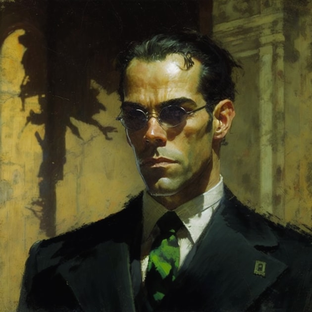 agent-smith-art-style-of-edwin-austin-abbey