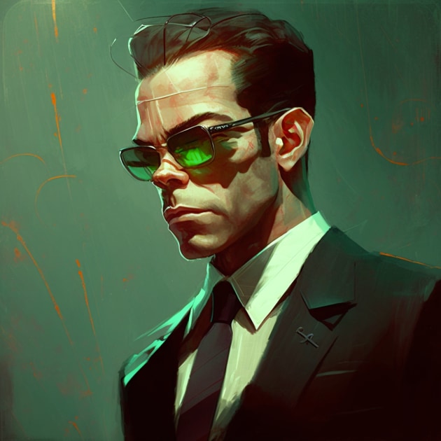 agent-smith-art-style-of-lois-van-baarle