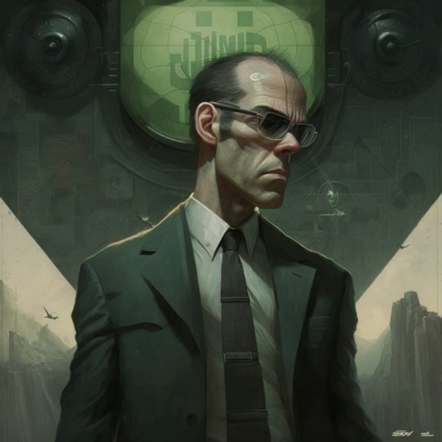 agent-smith-art-style-of-shaun-tan