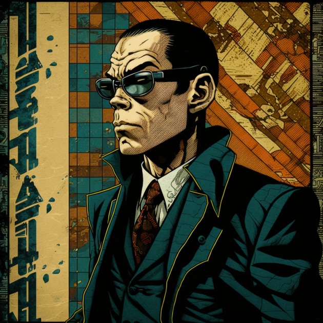 agent-smith-art-style-of-utagawa-kuniyoshi