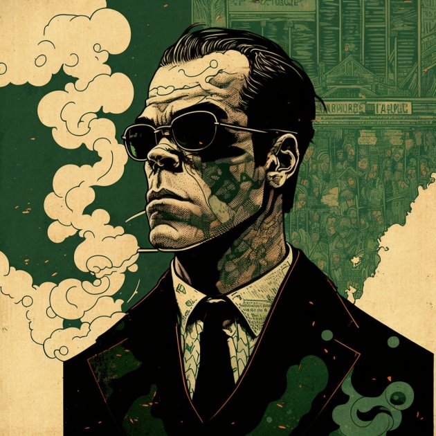 agent-smith-art-style-of-yuko-shimizu