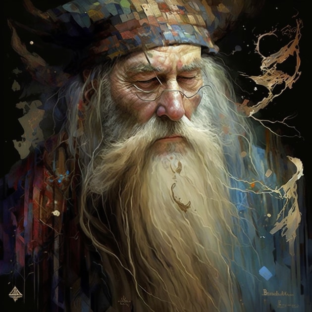 albus-dumbledore-art-style-of-brian-froud