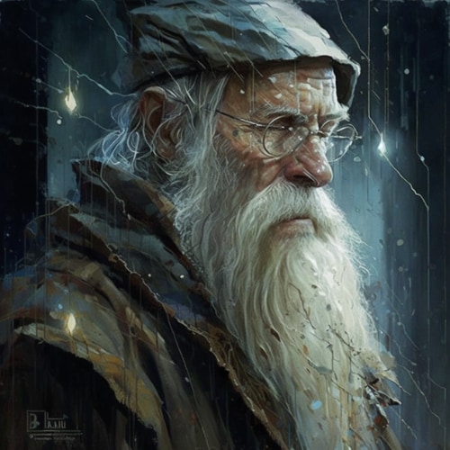 albus-dumbledore-art-style-of-enki-bilal