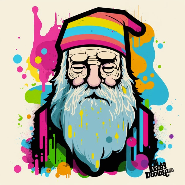 albus-dumbledore-art-style-of-jon-burgerman