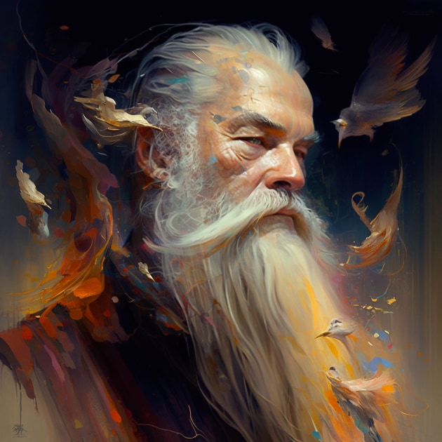 albus-dumbledore-art-style-of-karol-bak