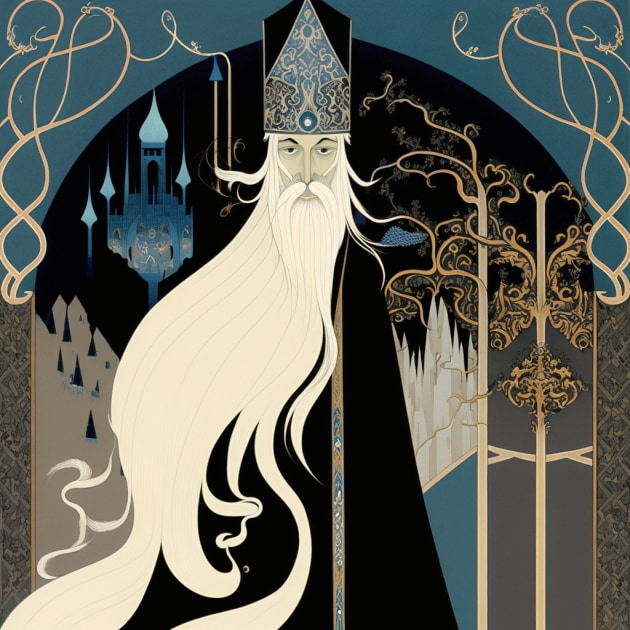 albus-dumbledore-art-style-of-kay-nielsen