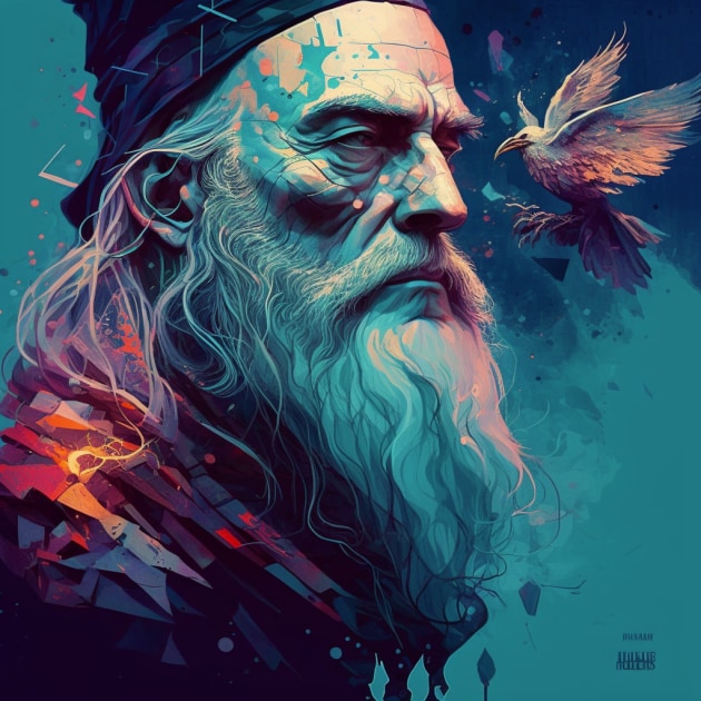 albus-dumbledore-art-style-of-philippe-druillet