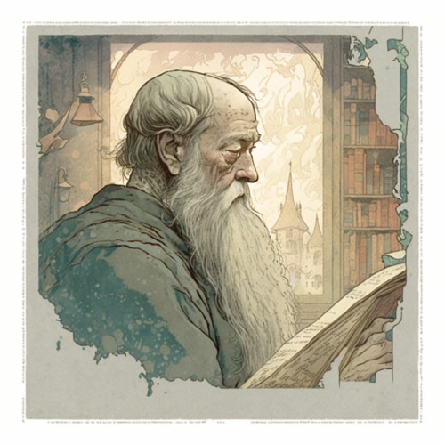 albus-dumbledore-art-style-of-randolph-caldecott