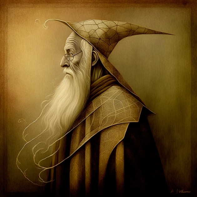 albus-dumbledore-art-style-of-remedios-varo