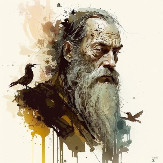 albus-dumbledore-art-style-of-sergio-toppi