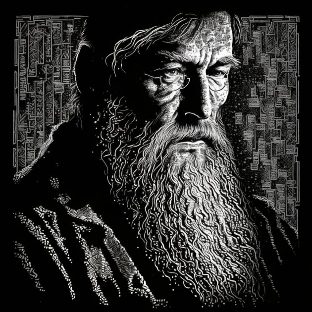 albus-dumbledore-art-style-of-virgil-finlay