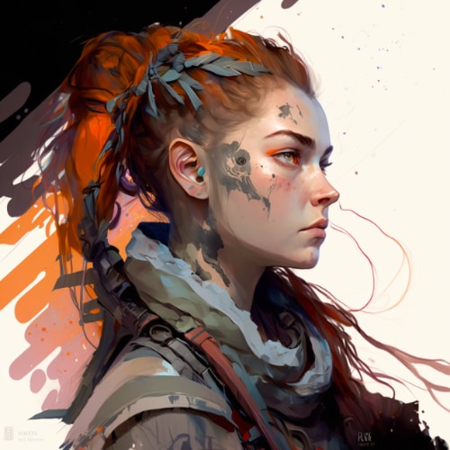 aloy-art-style-of-charlie-bowater