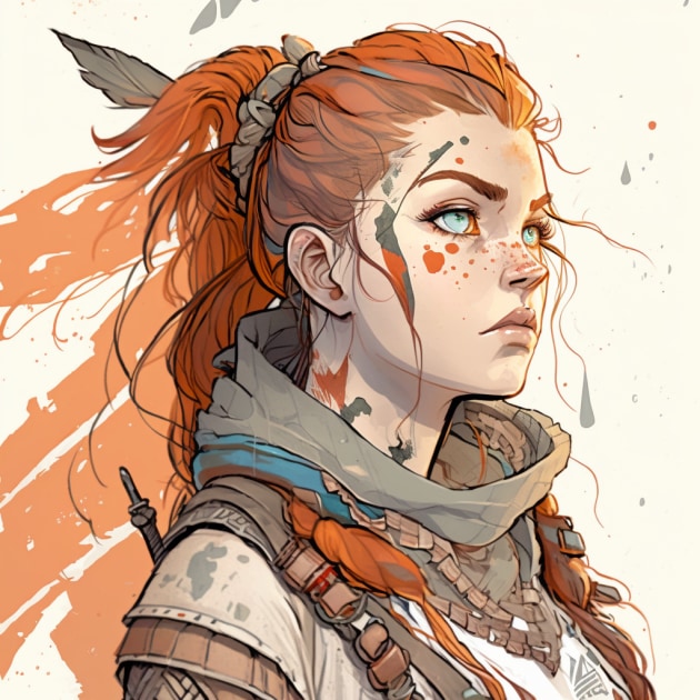 aloy-art-style-of-steve-ditko