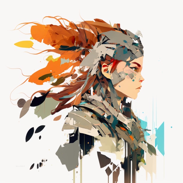 aloy-art-style-of-keith-negley