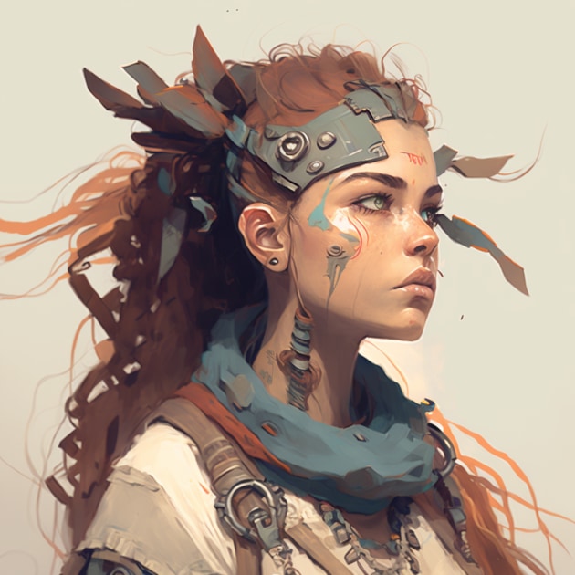 aloy-art-style-of-peter-mohrbacher