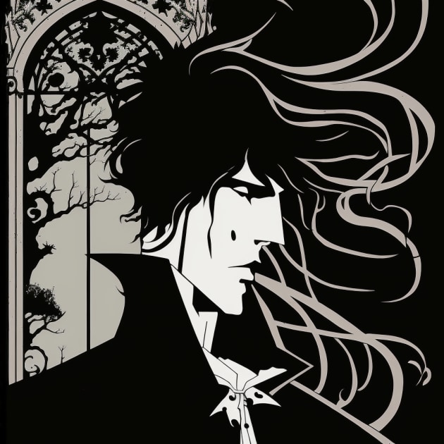 alucard-art-style-of-aubrey-beardsley