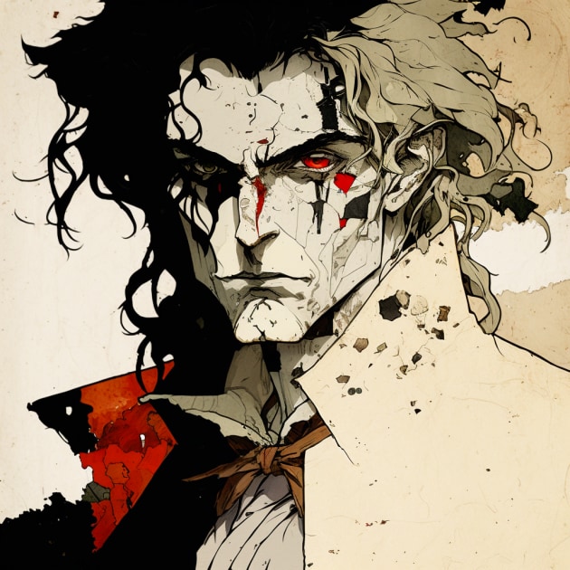 alucard-art-style-of-egon-schiele