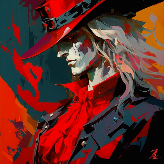 alucard-art-style-of-isaac-maimon