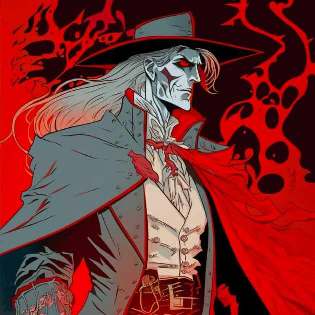 alucard-art-style-of-steve-ditko