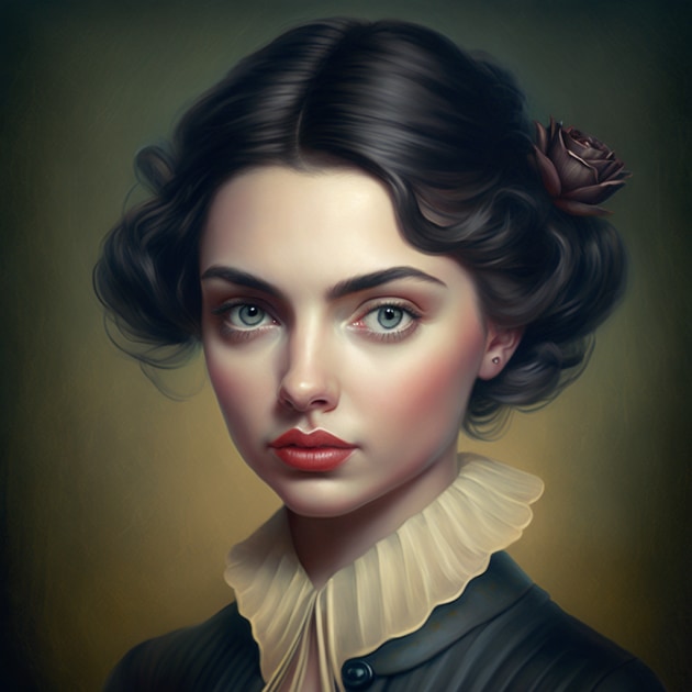 ana-de-armas-art-style-of-benjamin-lacombe