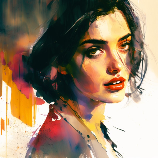 ana-de-armas-art-style-of-bill-sienkiewicz