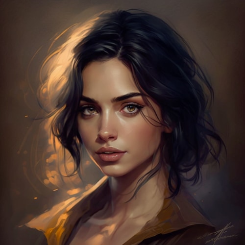 ana-de-armas-art-style-of-charlie-bowater