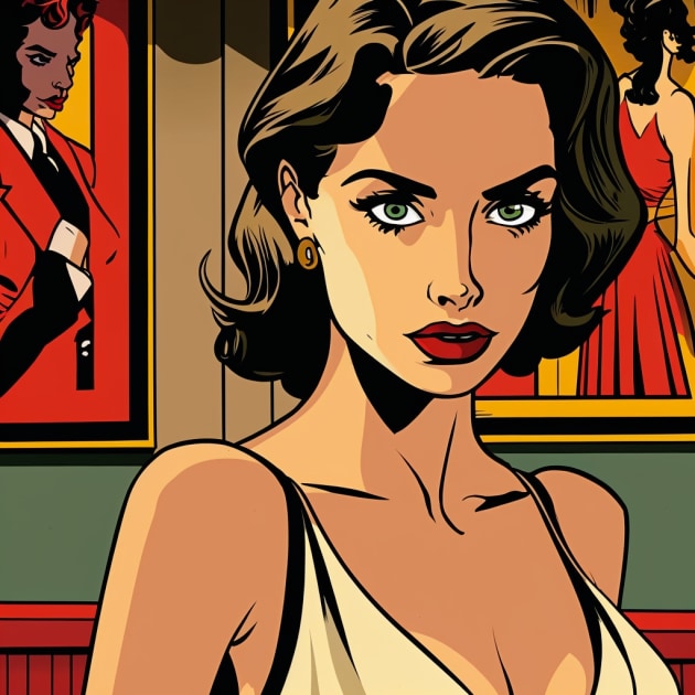 ana-de-armas-art-style-of-darwyn-cooke