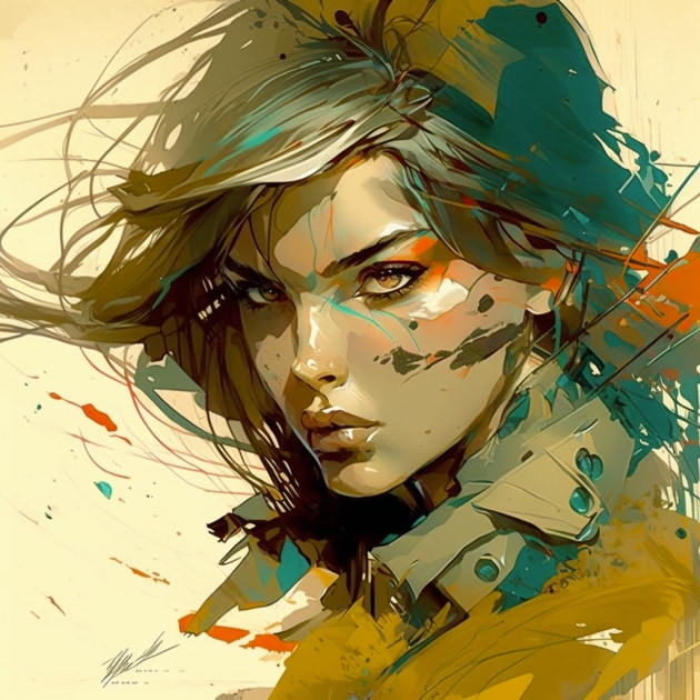 ana-de-armas-art-style-of-greg-tocchini