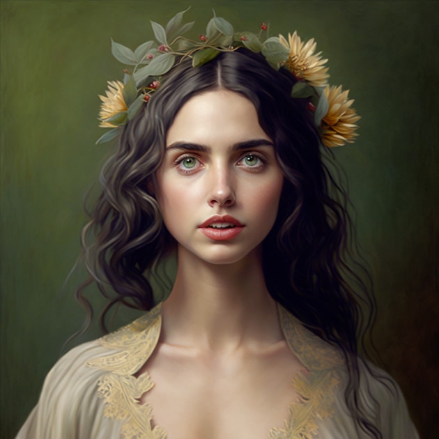 ana-de-armas-art-style-of-james-christensen